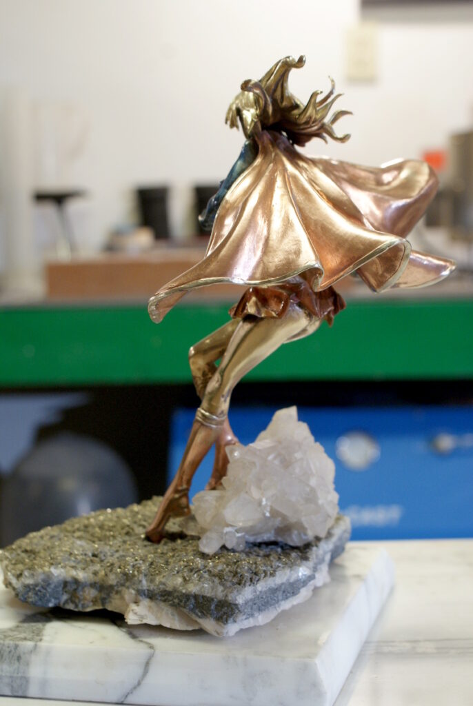 Supergirl on Pyrite