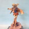 Supergirl cast in bronze