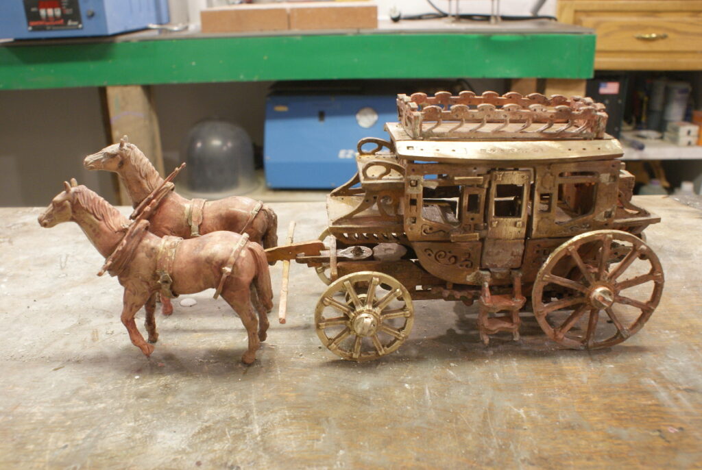 stagecoach horses