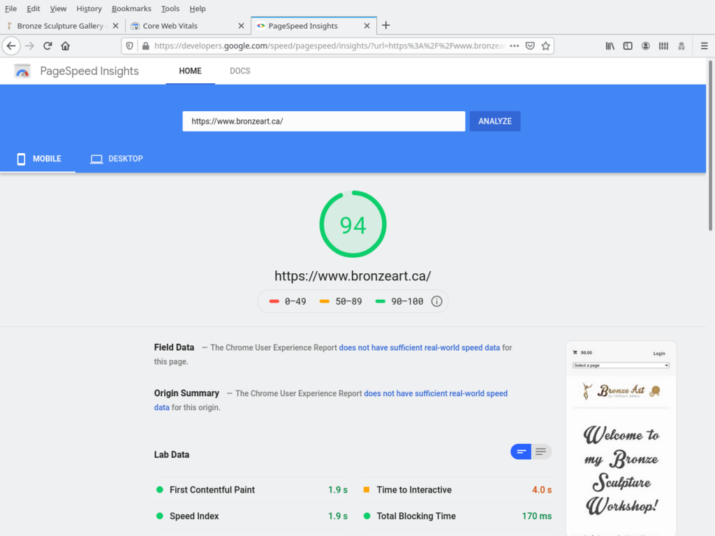 PageSpeed Insights
